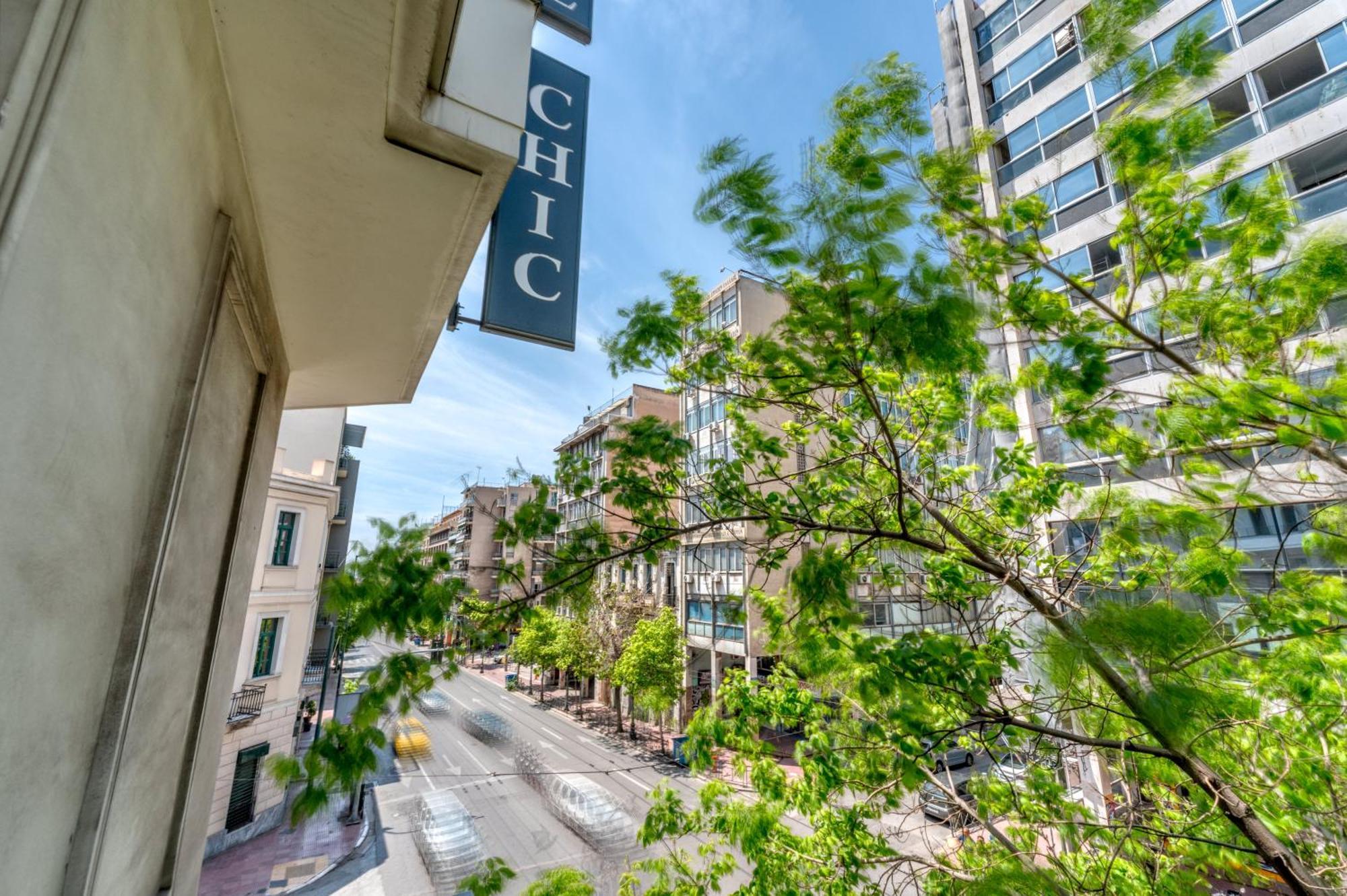 Chic Hotel Афины Экстерьер фото